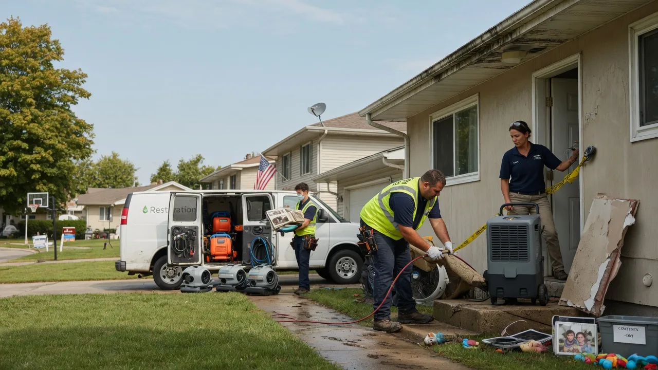 Water Damage Restoration in North Baltimore, OH near me